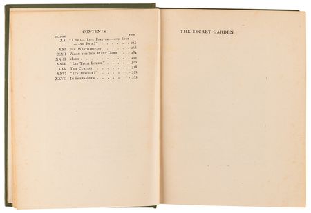 Lot #635 Frances Hodgson Burnett: The Secret Garden - Image 5