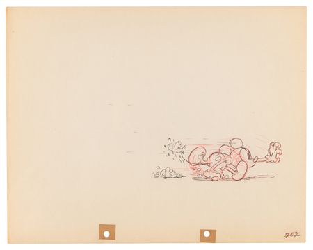 Lot #434 Mickey Mouse and Stag Beetle production drawings (2) from Mickey's Garden - Image 2