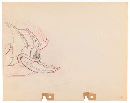 Lot #434 Mickey Mouse and Stag Beetle production drawings (2) from Mickey's Garden - Image 3