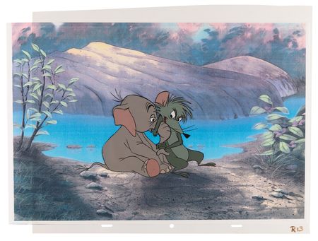 Lot #480 Goliath II and Mouse production cel from Goliath II - Image 2