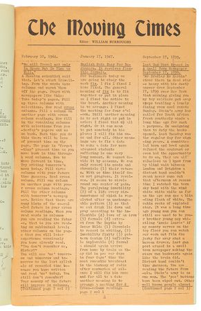 Lot #574 William S. Burroughs (2) Signed Copies of 