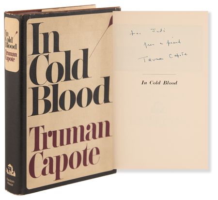 Lot #636 Truman Capote Signed Book - In Cold Blood (First Edition) - Image 1
