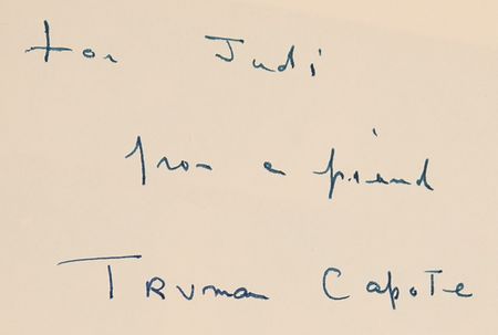 Lot #636 Truman Capote Signed Book - In Cold Blood (First Edition) - Image 2