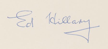 Lot #178 Edmund Hillary Signed Book - View from the Summit - Image 2