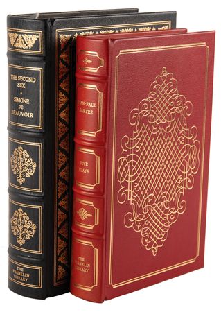 Lot #684 Jean-Paul Sartre and Simone de Beauvoir (2) Signed Books - Image 1