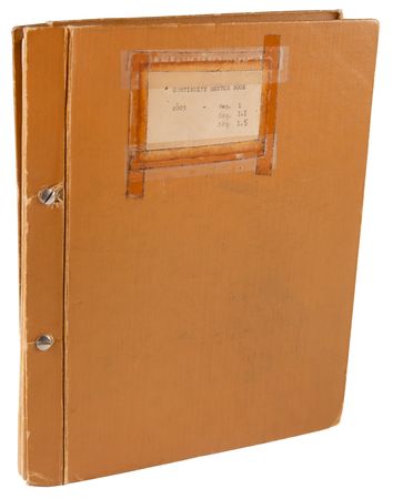 Lot #348 Disney?s 1939 Pinocchio Director-Used Continuity Sketch Book with (48) Original Storyboard Drawings and (175+) Photographic Model Images - Image 2