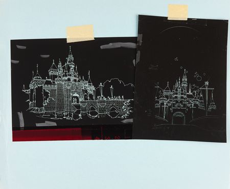 Lot #424 Disneyland Collection of (50+) Sleeping Beauty Castle Promotional Negatives - Image 13