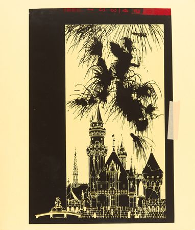 Lot #424 Disneyland Collection of (50+) Sleeping Beauty Castle Promotional Negatives - Image 9