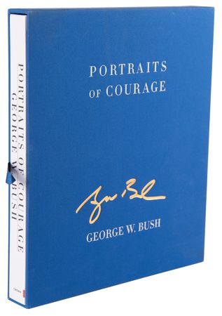 Lot #27 George W. Bush Signed Book - Portraits of Courage - Image 5