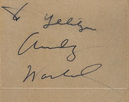 Lot #312 Andy Warhol Signed Original 'Cow' Screenprint on Kellogg's Cereal Box - Image 3