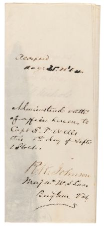Lot #6 Abraham Lincoln Document Signed as President (March 4, 1864) - An Exceptionally Clean Example - Image 6