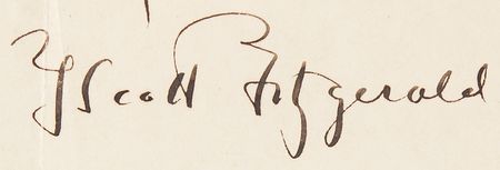 Lot #585 F. Scott Fitzgerald Autograph Letter Signed - Two Weeks Before the Release of The Beautiful and Damned - Image 3