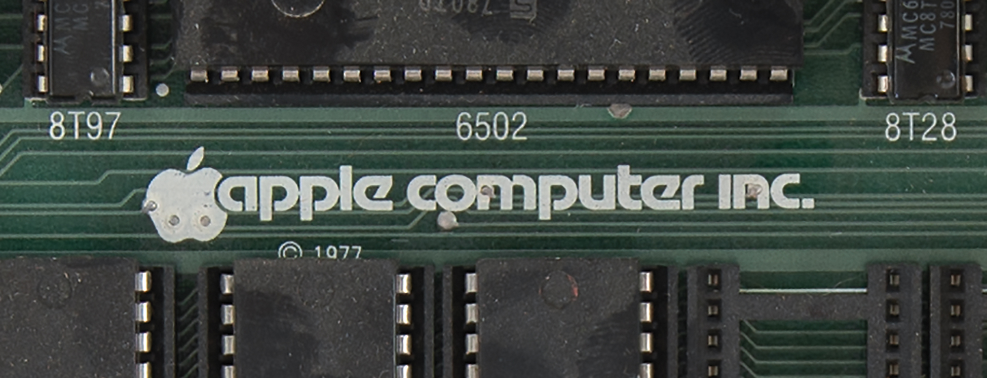Apple II Computer with Early Rev. 0 Board (Serial No. A2S1