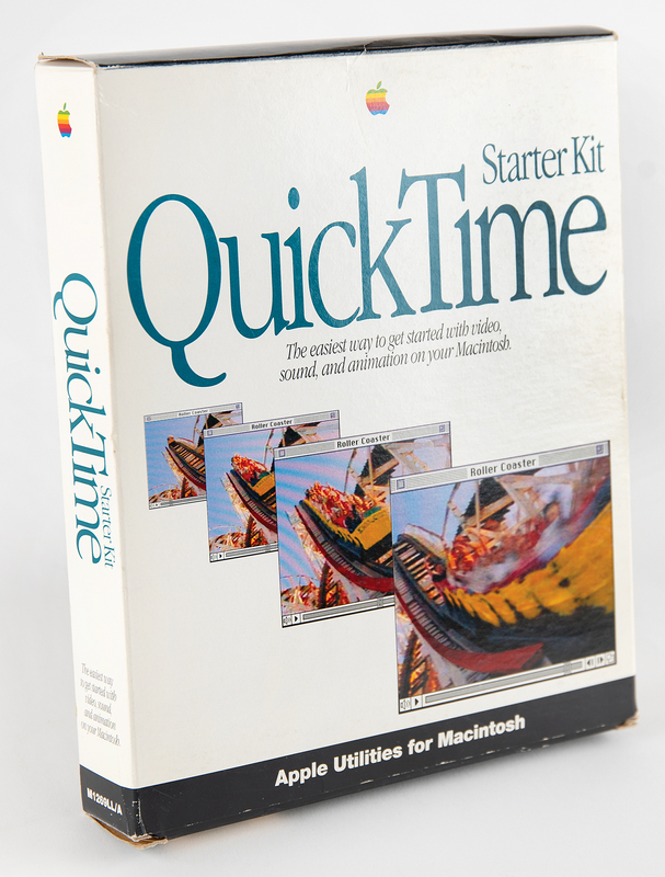 Lot 6124 Apple Macintosh QuickTime Starter Kit - From the Collection of Clement Mok