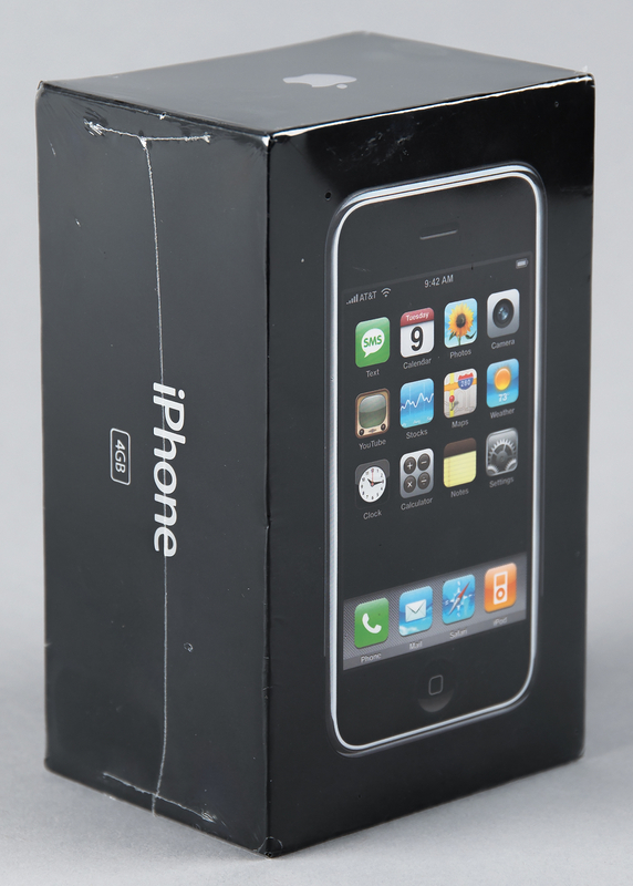 Lot 6064 Apple iPhone - Rare 4GB Model (First Generation, Sealed)