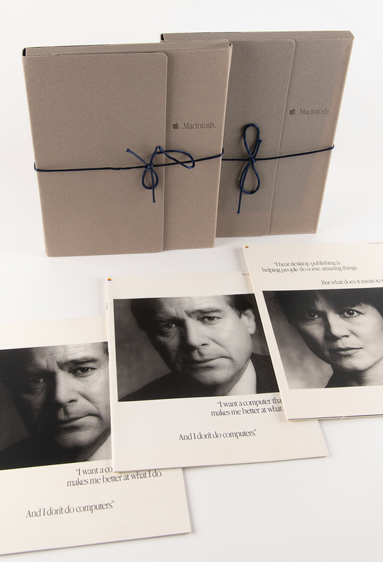 Lot 6106 Apple Macintosh 'Faces' Campaign Marketing and Sales Material - From the Collection of Ron Fernandez