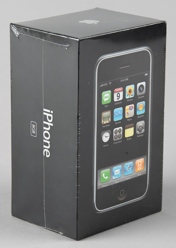 Lot 6066 Apple iPhone (First Generation, Sealed 8GB)