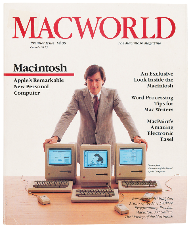 Lot 6006 Steve Jobs: Macworld Magazine Premiere Issue (February 1984)