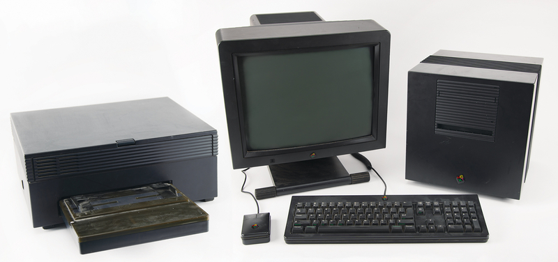 Lot 6127 NeXT Computer Workstation with Monitor, Laser Printer, and Software