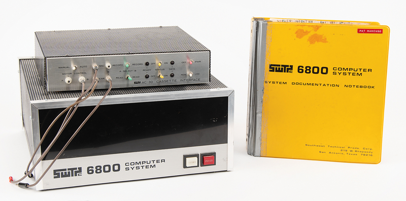 Lot 6162 SWTPC 6800 Computer System with AC-30 Cassette Interface, Software, and Manuals