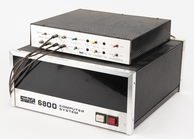 Swtpc SWTPC 6800 Computer System with AC-30 Cassette Interface, Software,