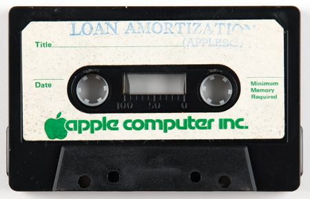 Lot #6015 Apple II Computer 'Applesoft BASIC' Cassette Tape - Image 2