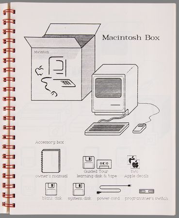 Lot #6090 Apple: 1983 Macintosh Introduction Plan - 