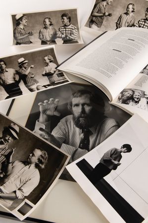 Lot #6093 Apple 1984 Annual Report and (6) Photographs of Jim Henson, Maya Lin, and 'The Fathers of Mac' - From the Collection of Clement Mok - Image 1