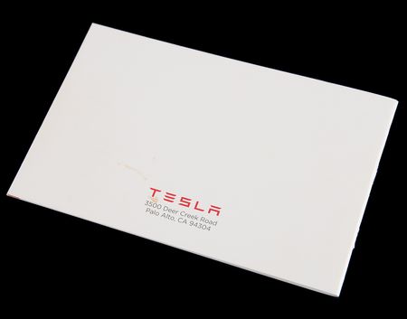 Lot #6141 Elon Musk Signed Tesla Model S Quick Guide - Image 3