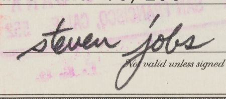 Lot #6002 Steve Jobs Signed 1976 ?Apple Computer Company? Check to IBM - Filled Out Entirely by the Company's Co-Founder - Image 4