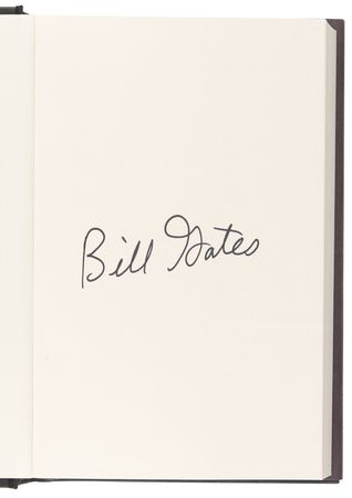 Lot #6151 Bill Gates Signed Book - Source Code: My Beginnings - Image 4
