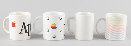 Lot #6108 Apple Computer (4) Vintage Coffee Mugs - Image 2