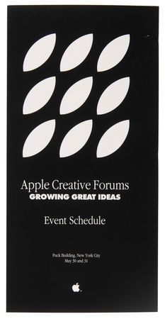 Lot #6104 Apple Creative Forums (2) NYC Event Binders (1990) - From the Collection of Ron Fernandez - Image 11
