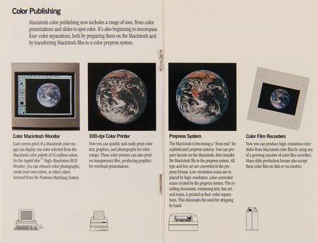 Lot #6096 Apple Creative Services 'What can you get out of Macintosh?' Brochure Color Proofs (1989) - From the Collection of Ron Fernandez - Image 8