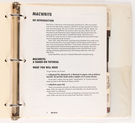 Lot #6101 Apple Computer (4) Early Macintosh Training Guides and Manuals - From the Collection of Ron Fernandez - Image 18