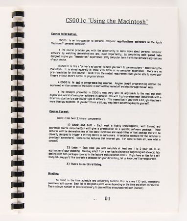 Lot #6101 Apple Computer (4) Early Macintosh Training Guides and Manuals - From the Collection of Ron Fernandez - Image 6