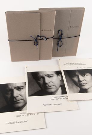 Lot #6106 Apple Macintosh 'Faces' Campaign Marketing and Sales Material - From the Collection of Ron Fernandez - Image 1