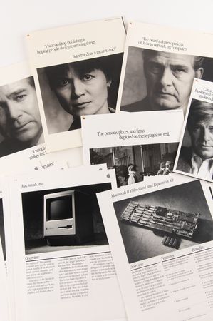 Lot #6106 Apple Macintosh 'Faces' Campaign Marketing and Sales Material - From the Collection of Ron Fernandez - Image 3