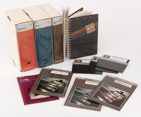 Lot #6023 Apple III Computer with Apple III Monitor, ProFile Hard Drive, Apple III Disk, and Various Software - Image 15