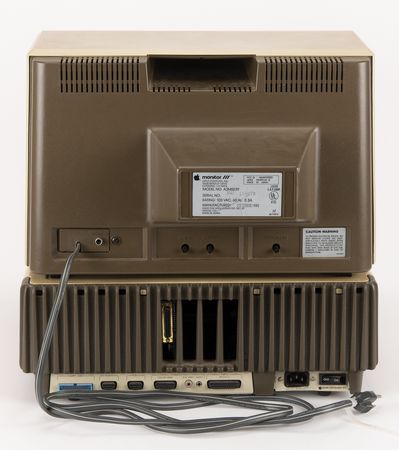 Lot #6023 Apple III Computer with Apple III Monitor, ProFile Hard Drive, Apple III Disk, and Various Software - Image 3