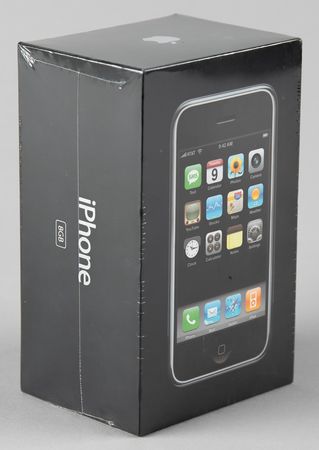 Lot #6066 Apple iPhone (First Generation, Sealed 8GB) - Image 1