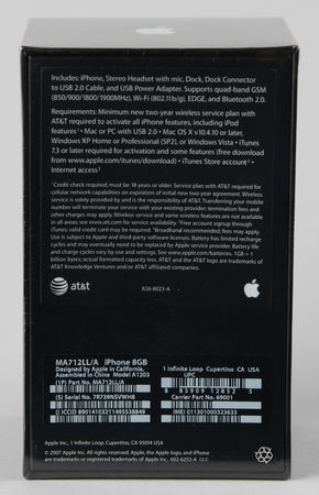 Lot #6066 Apple iPhone (First Generation, Sealed 8GB) - Image 4