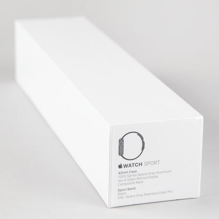 Lot #6087 Apple Watch Sport (1st Generation, Sealed - Space Gray, 42mm, 8GB) - Image 2