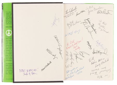 Lot #6138 Douglas Engelbart and Ted Nelson Signed Book - What the Dormouse Said (Signed by 20+ Industry Figures and Computer Scientists) - Image 5