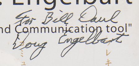 Lot #6139 Douglas Engelbart Signed DVD - Augmentation: Collective-IQ and Communication Tool - Image 2