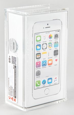 Lot #6073 Apple iPhone 5s (7th Generation, Sealed - 16GB) White/Silver Version - CAS 85+ - Image 1