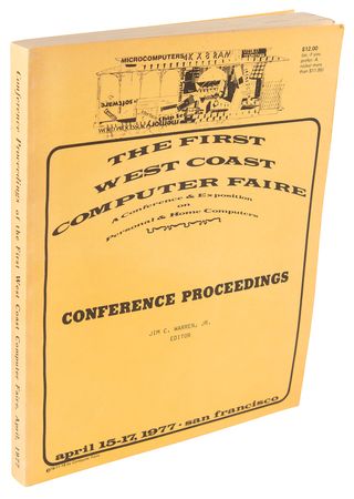 Lot #6153 West Coast Computer Faire First (7) Conference Proceedings Books - Image 2