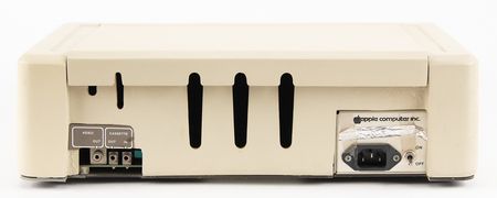 Lot #6018 Apple II Computer with Early Rev. 0 Board in Rare Ventless Case (Serial No. A2S1-0195), with Sanyo VM4209 Monitor - Image 7