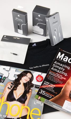 Lot #6085 Apple iPhone Launch Collection -