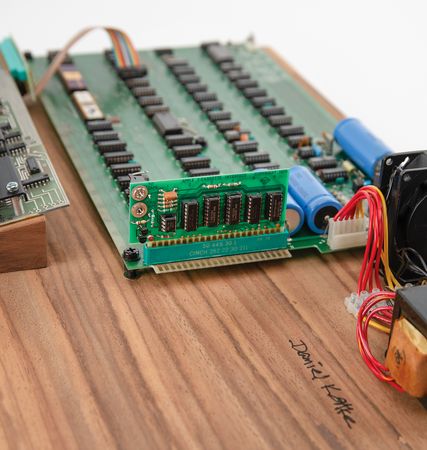 Lot #6010 Apple-1 Computer Set (Fully Operational) Signed by Steve Wozniak and Daniel Kottke - Image 17